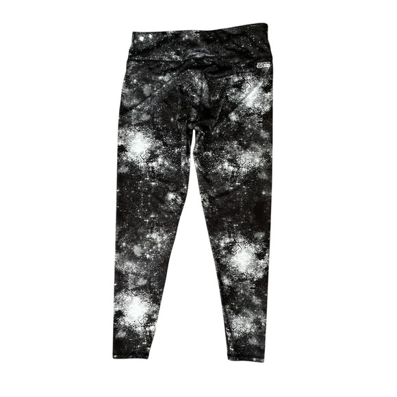 Skechers Performance Leggings Women’s Medium Go Dri Outer Space Black and White - Picture 5 of 6